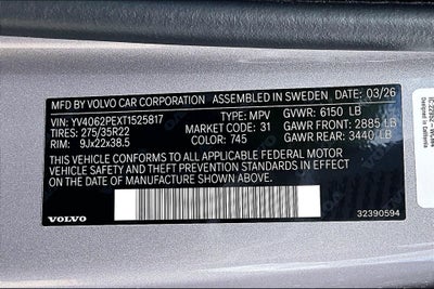 2026 Volvo XC90 B6 Plus 7-Seater