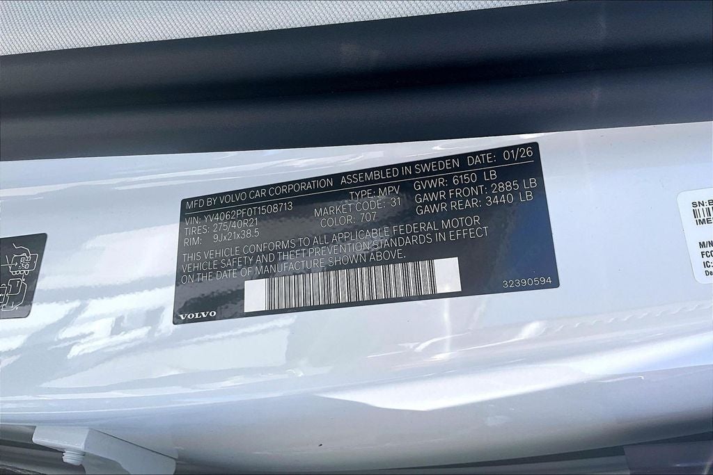 2026 Volvo XC90 B6 Ultra