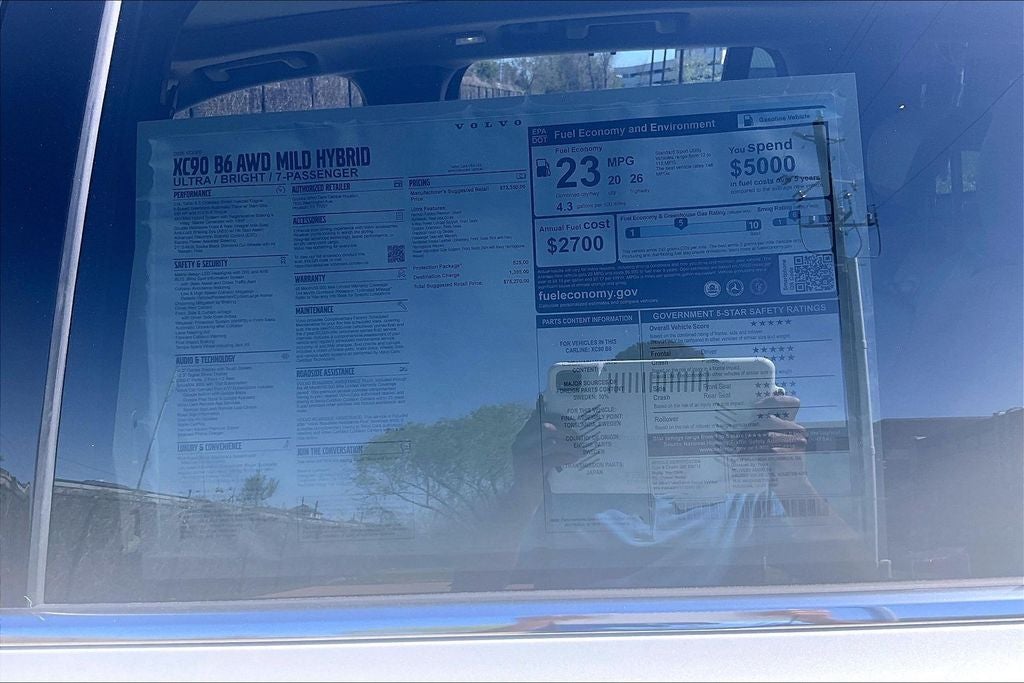 2026 Volvo XC90 B6 Ultra