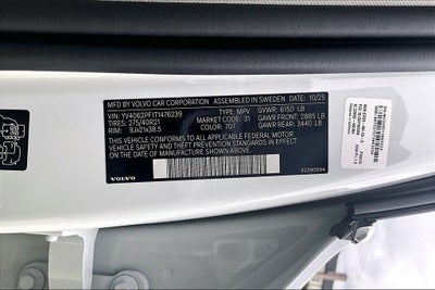 2026 Volvo XC90 B6 Ultra