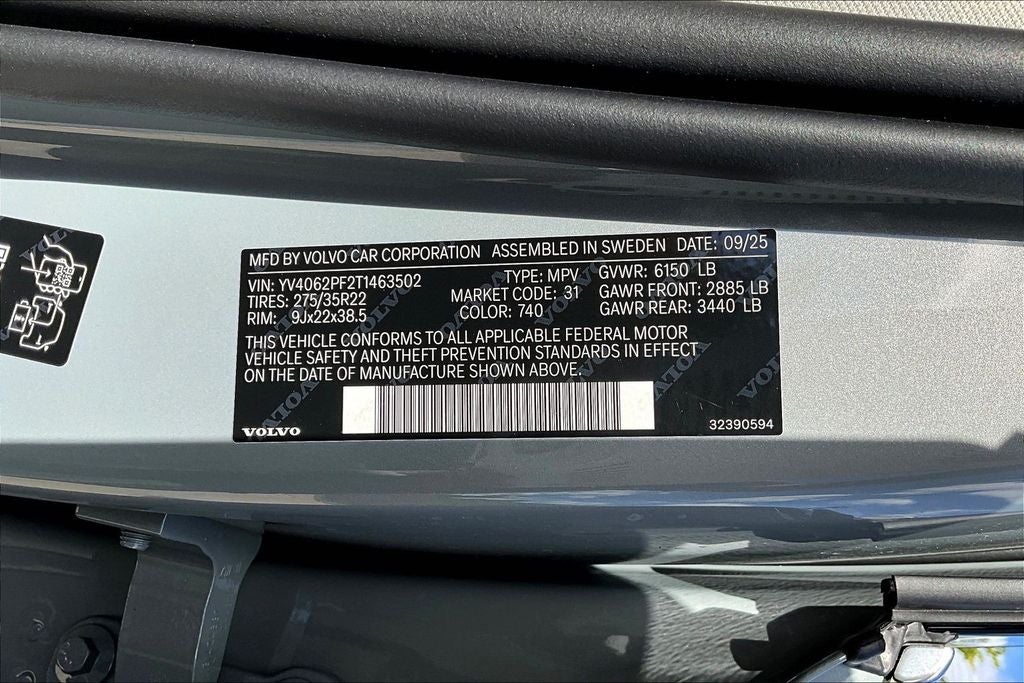 2026 Volvo XC90 B6 Ultra