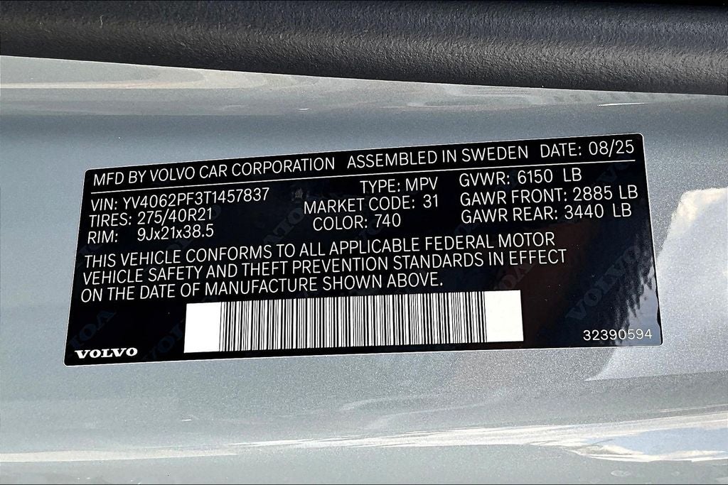 2026 Volvo XC90 B6 Ultra