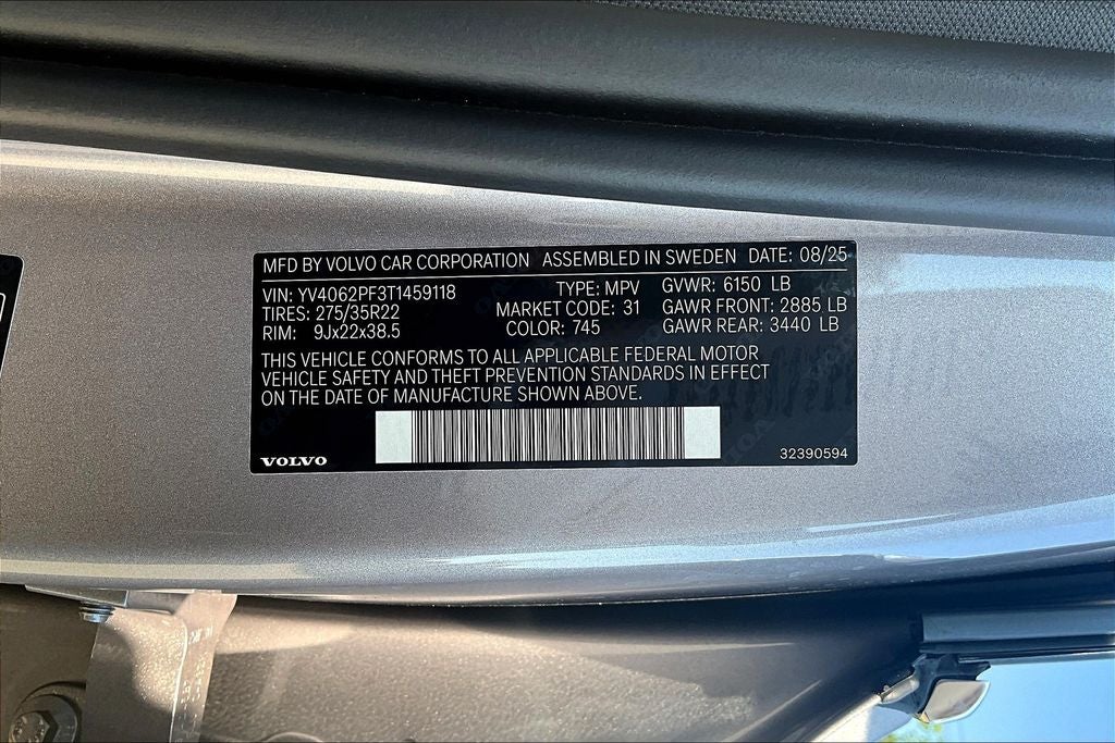 2026 Volvo XC90 B6 Ultra