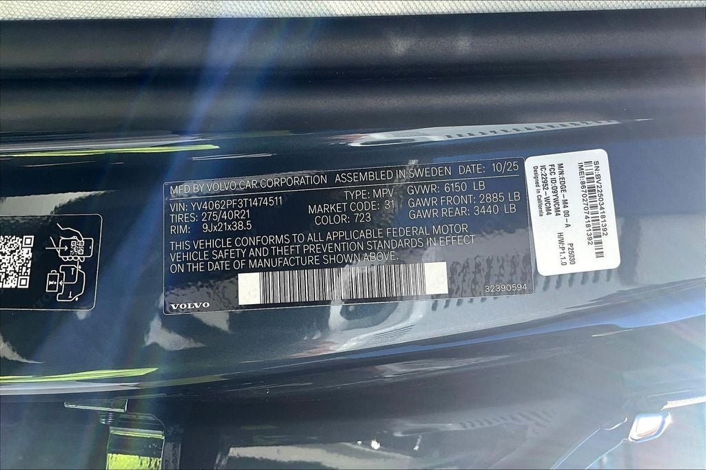 2026 Volvo XC90 B6 Ultra