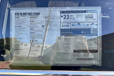 2026 Volvo XC90 B6 Ultra