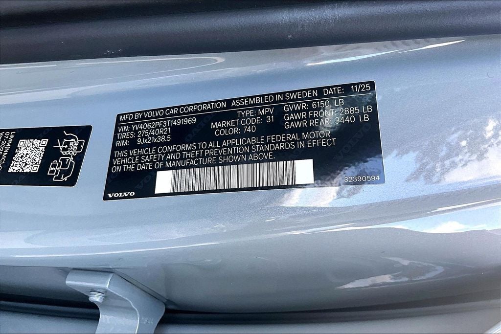 2026 Volvo XC90 B6 Ultra