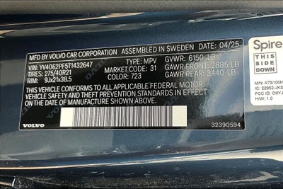 2026 Volvo XC90 B6 Ultra