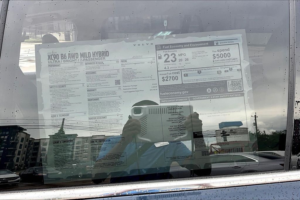 2026 Volvo XC90 B6 Ultra