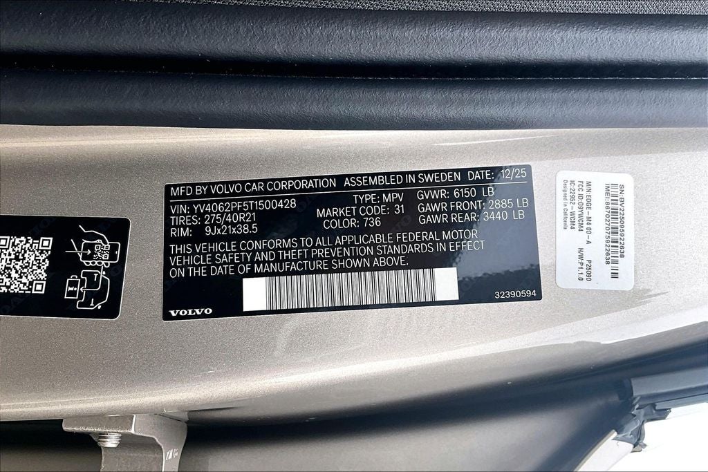 2026 Volvo XC90 B6 Ultra