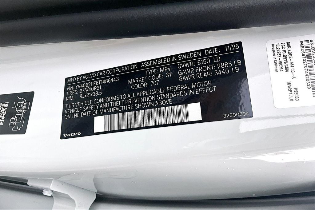 2026 Volvo XC90 B6 Ultra