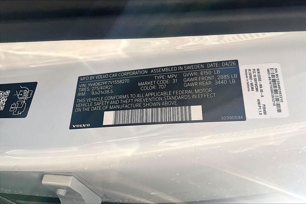 2027 Volvo XC90 B6 Ultra