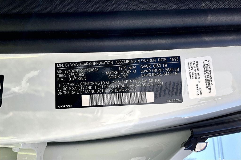 2026 Volvo XC90 B6 Ultra