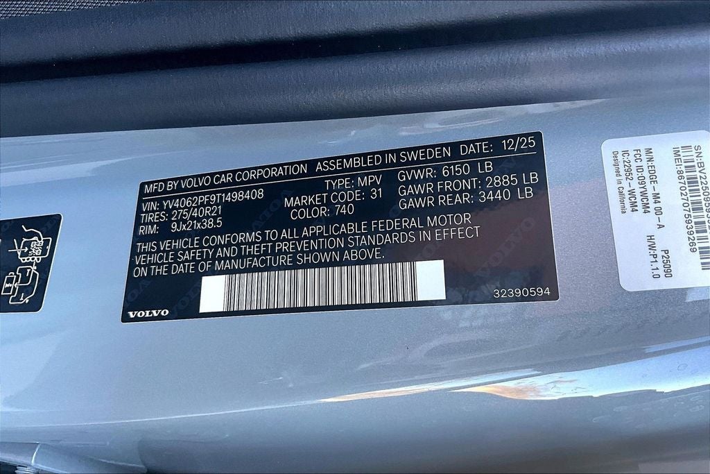 2026 Volvo XC90 B6 Ultra