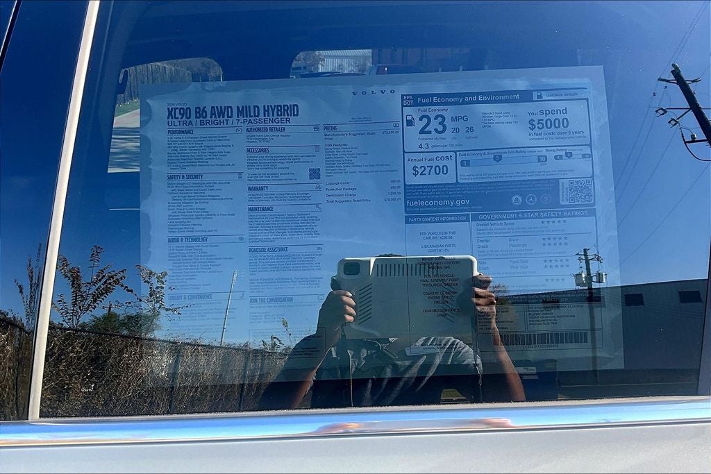 2026 Volvo XC90 B6 Ultra