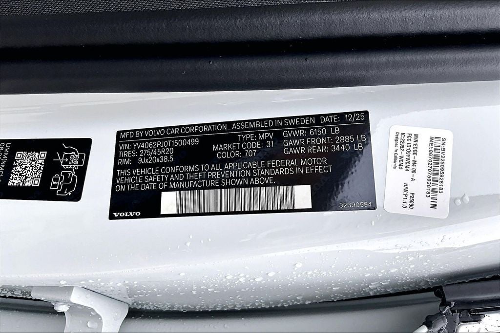 2026 Volvo XC90 B6 Core