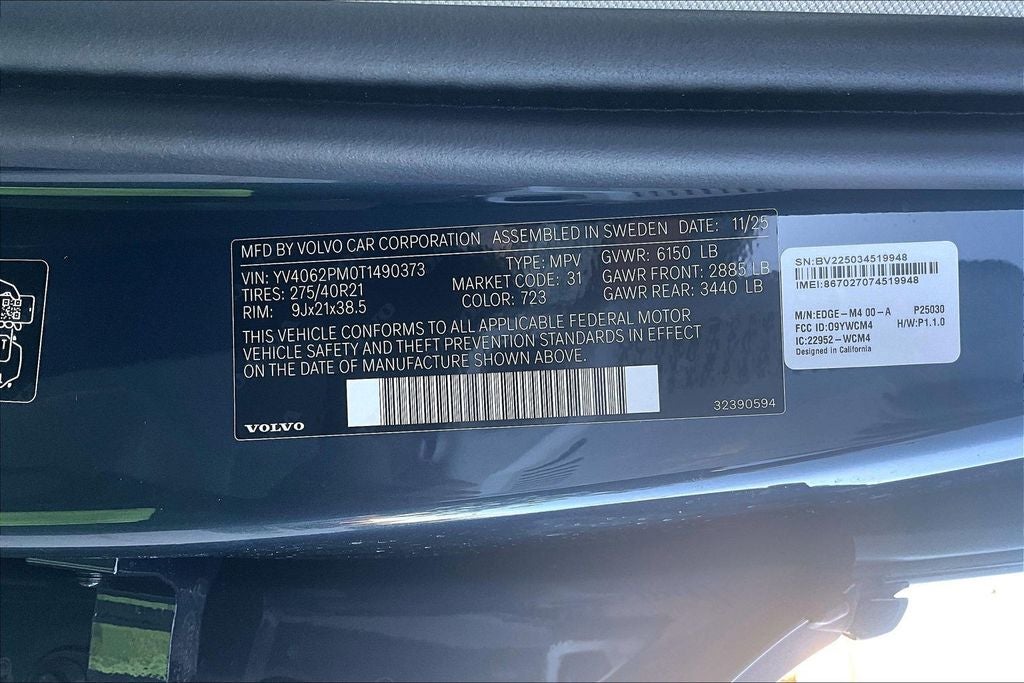 2026 Volvo XC90 B6 Ultra