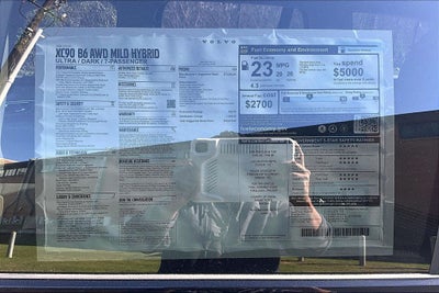 2026 Volvo XC90 B6 Ultra