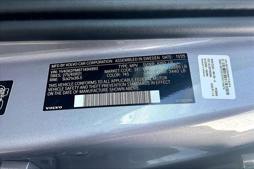 2026 Volvo XC90 B6 Ultra