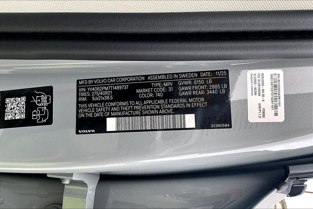 2026 Volvo XC90 B6 Ultra