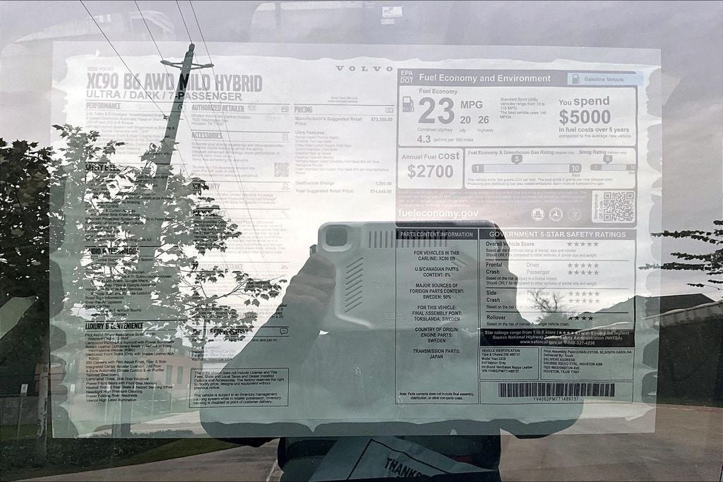 2026 Volvo XC90 B6 Ultra