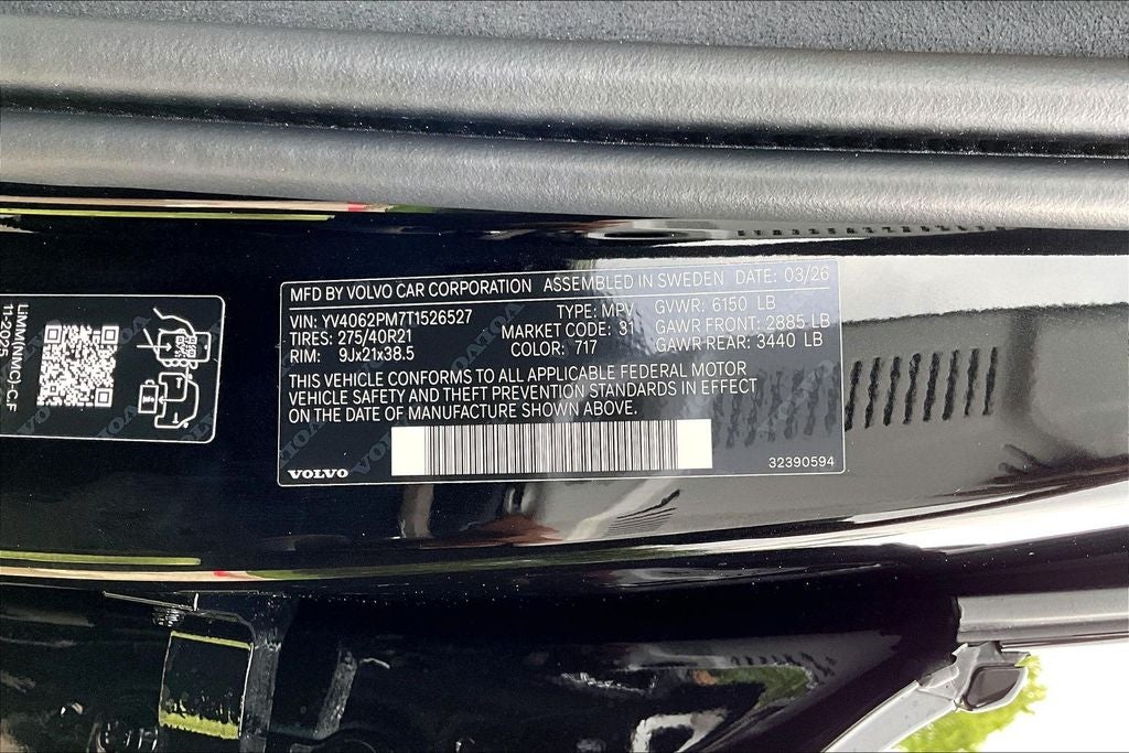 2026 Volvo XC90 B6 Ultra
