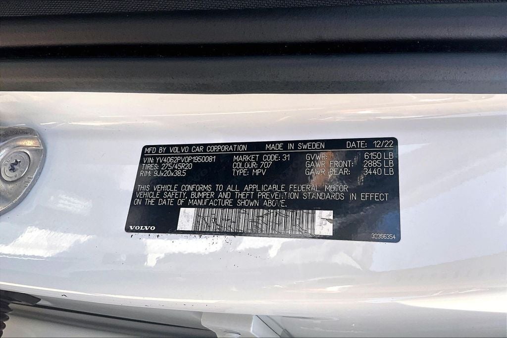 2023 Volvo XC90 B6 Core