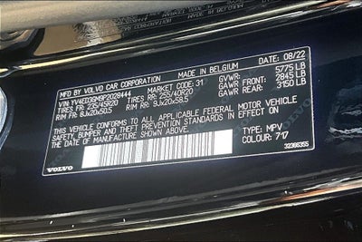 2023 Volvo C40 Recharge Pure Electric Ultimate