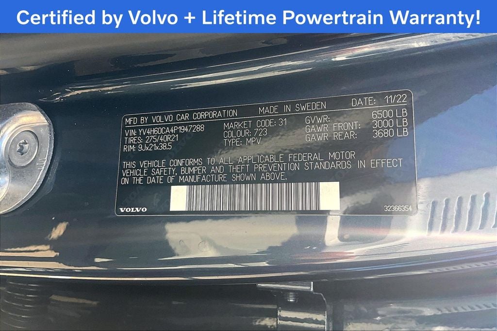 2023 Volvo XC90 Recharge Plug-In Hybrid Ultimate