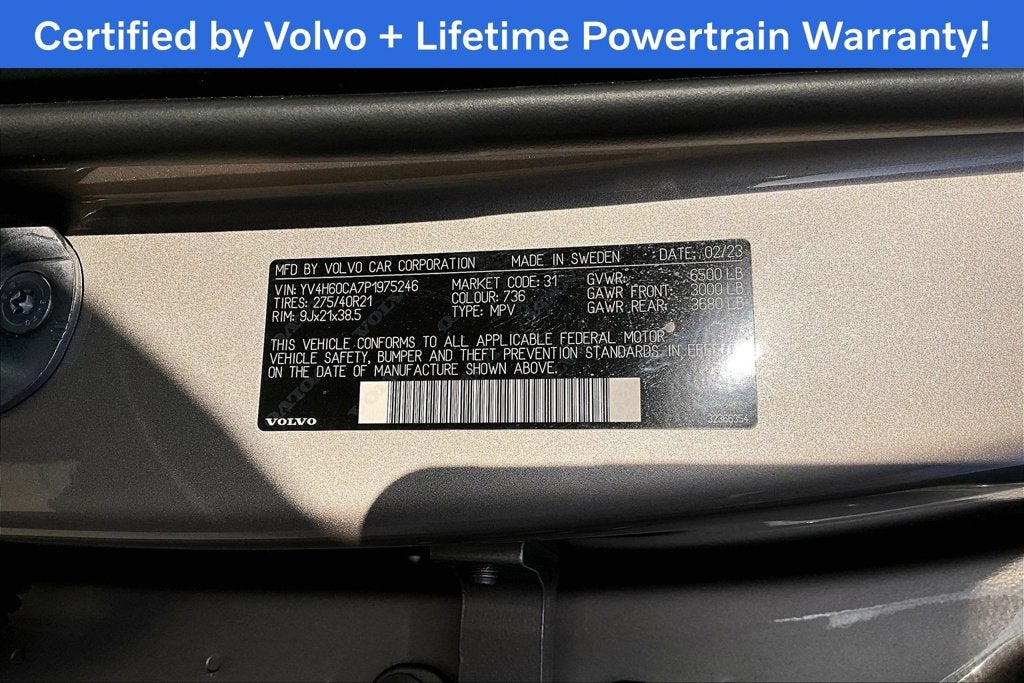 2023 Volvo XC90 Recharge Plug-In Hybrid Ultimate