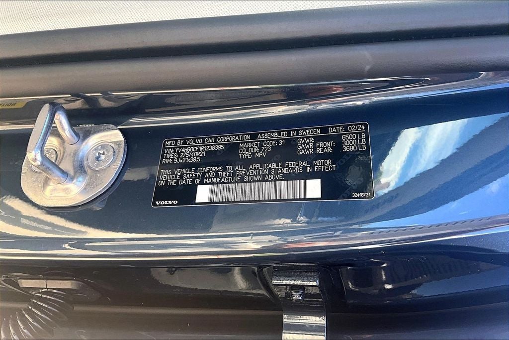 2024 Volvo XC90 Recharge Plug-In Hybrid Ultimate