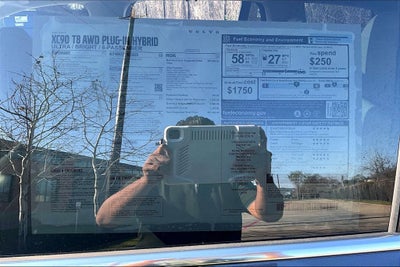 2026 Volvo XC90 Plug-In Hybrid T8 Ultra 6 Passenger