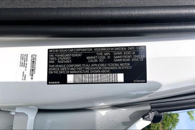 2026 Volvo XC90 Plug-In Hybrid T8 Ultra