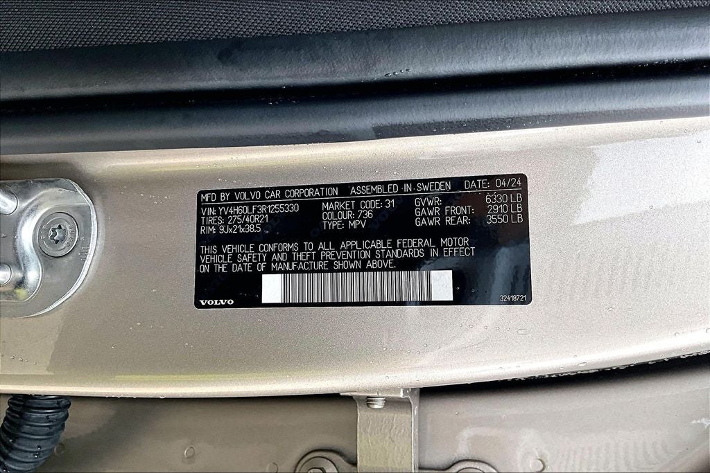 2024 Volvo XC90 Recharge Plug-In Hybrid Ultimate