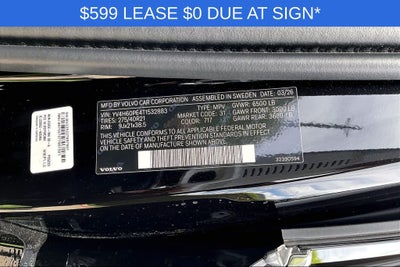 2026 Volvo XC90 Plug-In Hybrid T8 Plus 7 Passenger