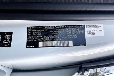 2026 Volvo XC90 Plug-In Hybrid T8 Plus 7 Passenger