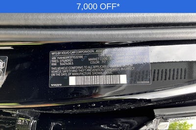 2026 Volvo XC90 Plug-In Hybrid T8 Ultra 7 Passenger