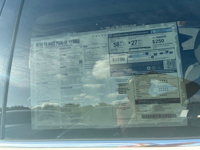 2026 Volvo XC90 Plug-In Hybrid T8 Ultra 7 Passenger