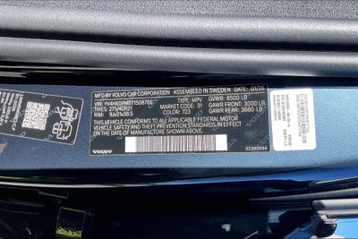 2026 Volvo XC90 Plug-In Hybrid T8 Ultra