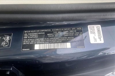 2026 Volvo XC60 Plug-In Hybrid T8 Ultra