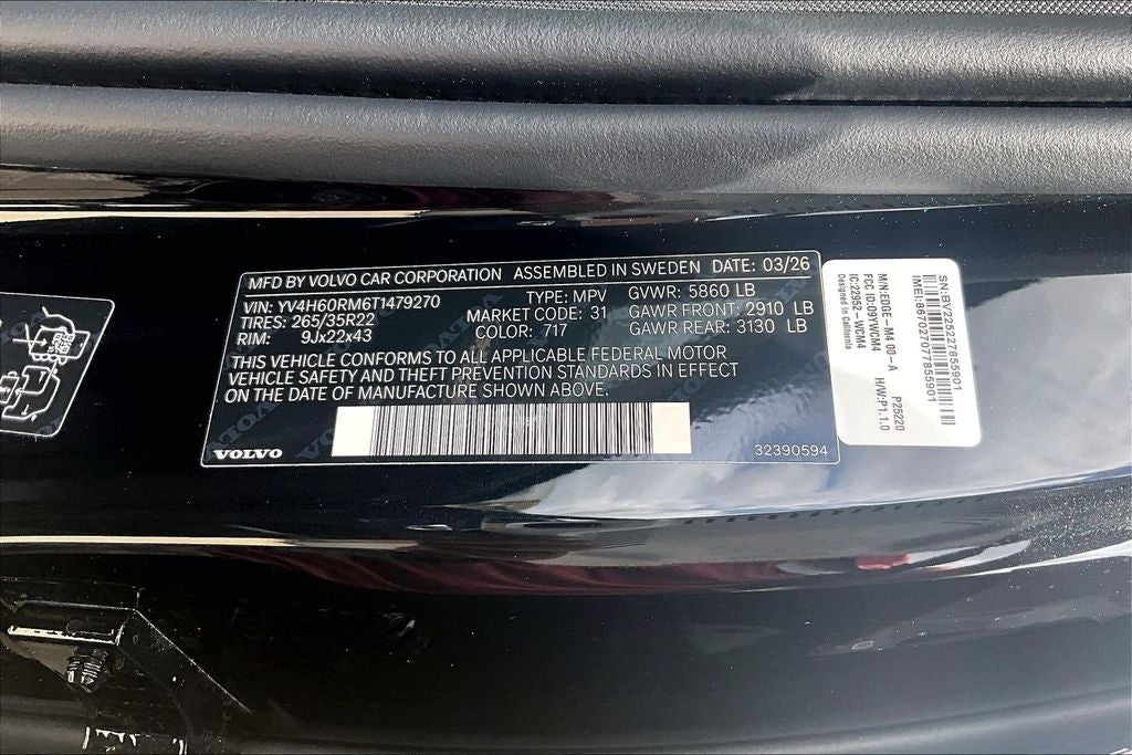 2026 Volvo XC60 Plug-In Hybrid T8 Ultra