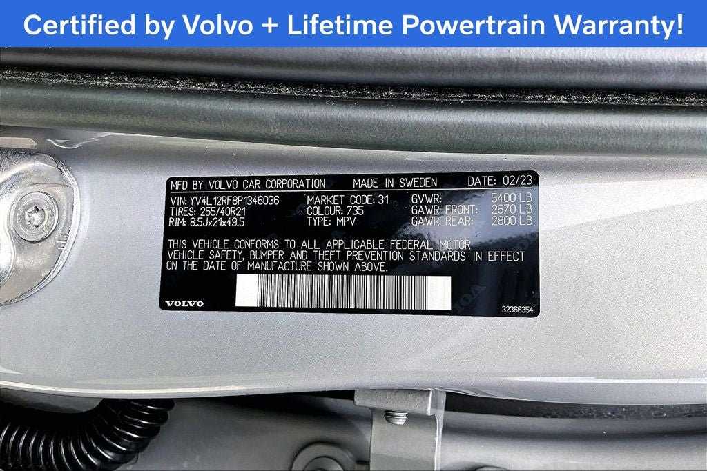 2023 Volvo XC60 B5 Ultimate Bright Theme