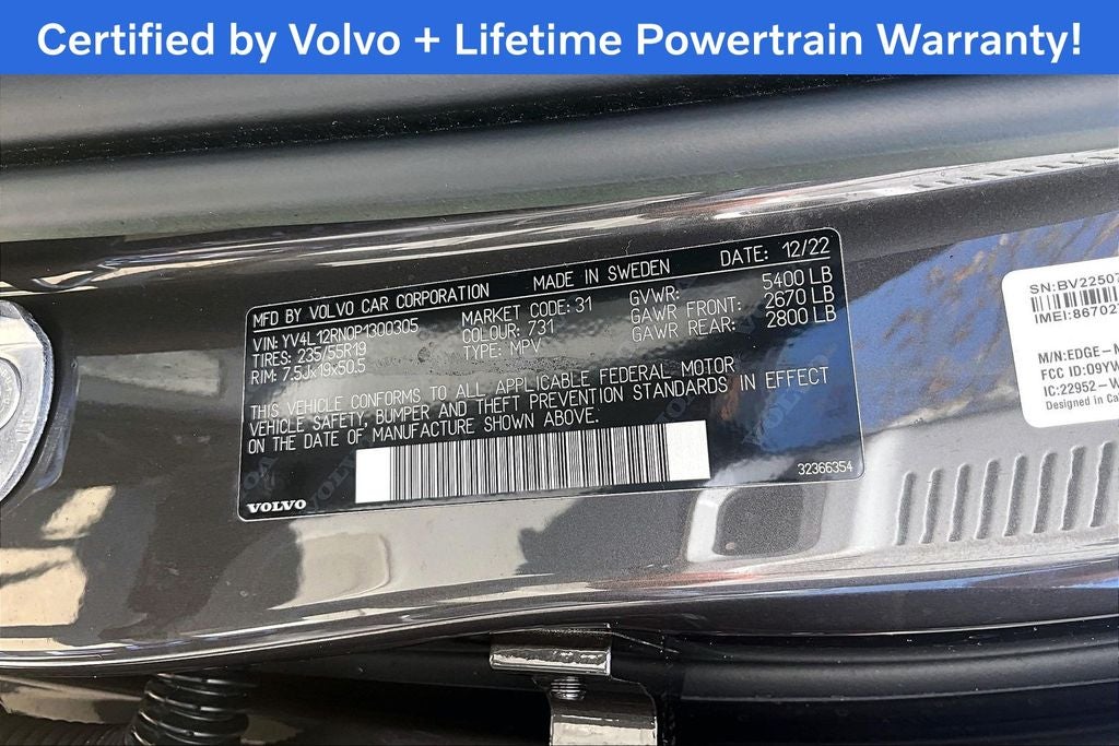 2023 Volvo XC60 B5 Plus Bright Theme