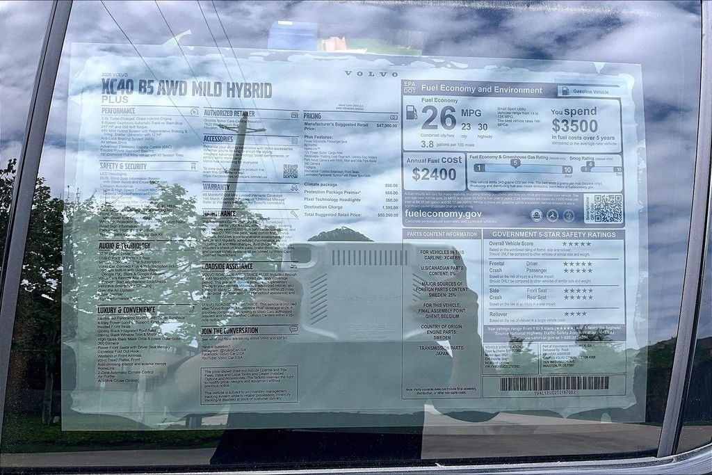 2026 Volvo XC40 B5 Plus