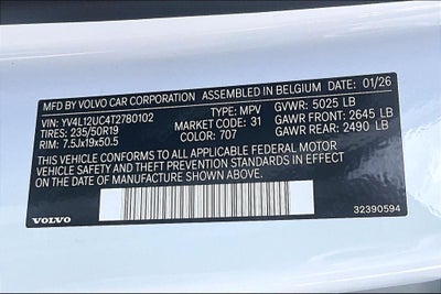 2026 Volvo XC40 B5 Plus