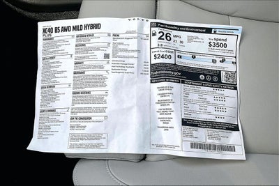 2026 Volvo XC40 B5 Plus