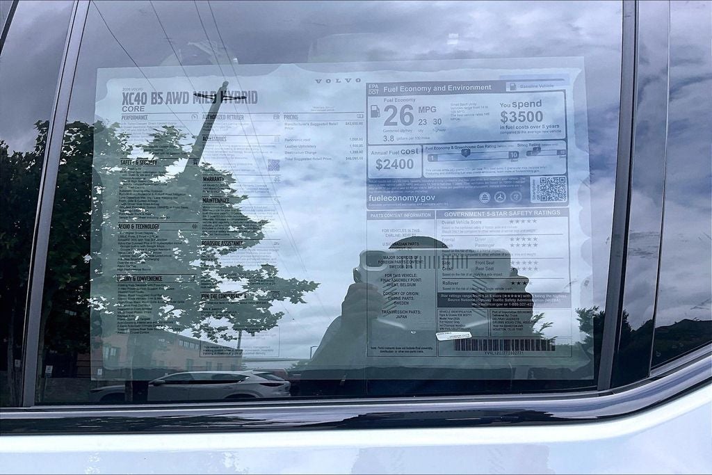 2026 Volvo XC40 B5 Core