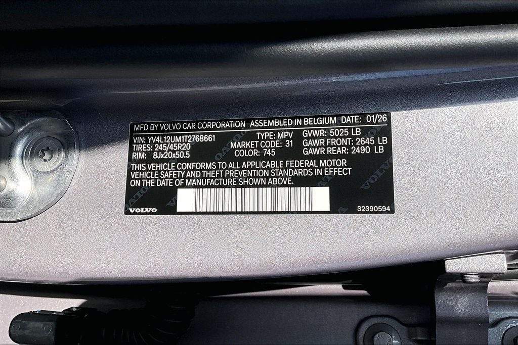 2026 Volvo XC40 B5 Ultra