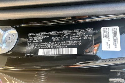 2026 Volvo XC40 B5 Ultra