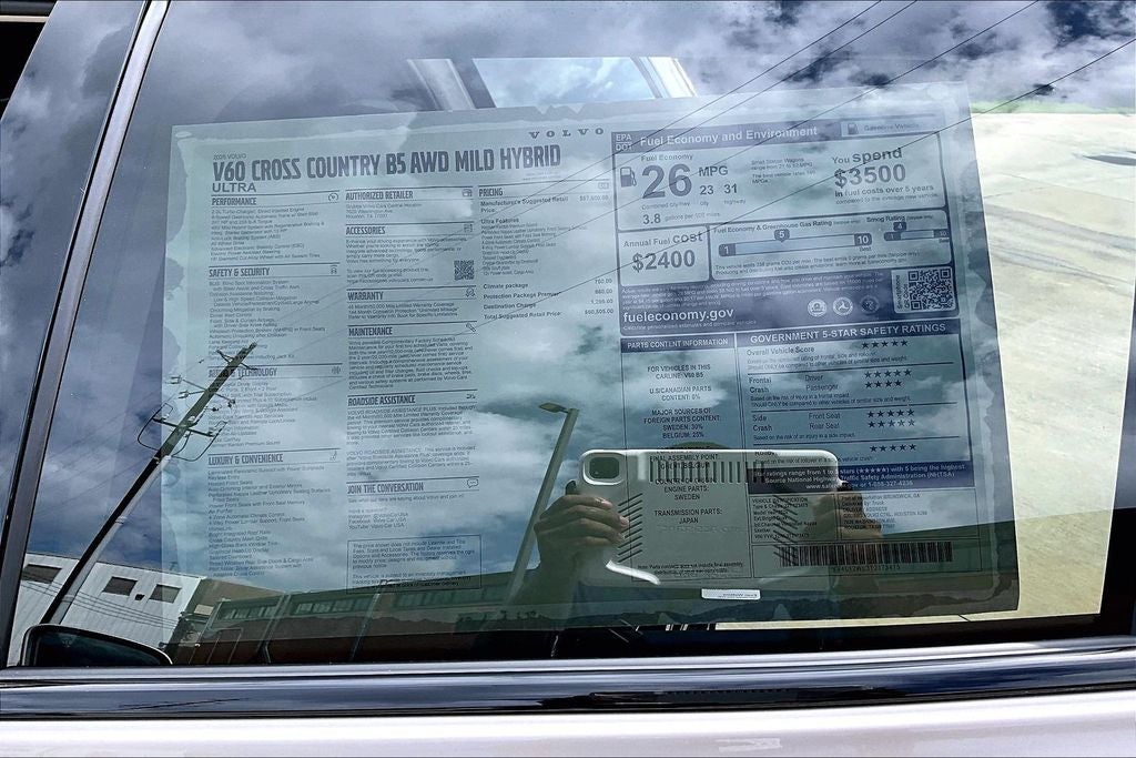 2026 Volvo V60 Cross Country B5 Ultra