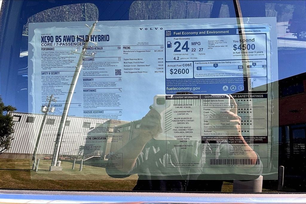 2026 Volvo XC90 B5 Core